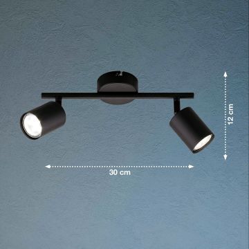 Spotlámpa Vano 21129 3000K 4W 2x4W/GU10 640 lm a Fischer&Honsel-tól