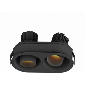 Beépíthető spotlámpa RECESSED SPOT LED S176 3000K 2x10W/led 1440lm IP44 a Zambelis-tól