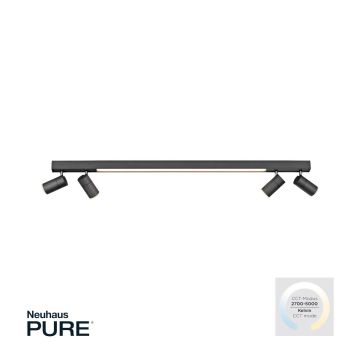Spotlámpa PURE-LINE 6121-13 2700K-3000K 5x4W/LED CCT 1280LM IP20 a Paul Neuhaus-tól