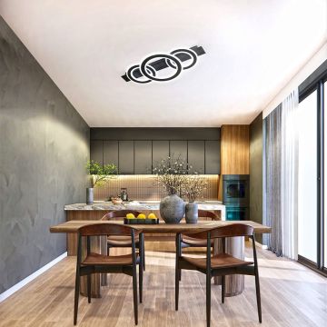 Süllyesztett mennyezeti lámpa Circle 21434 2700K 26W 1x26W/LED 4100 lm a Fischer&Honsel-tól