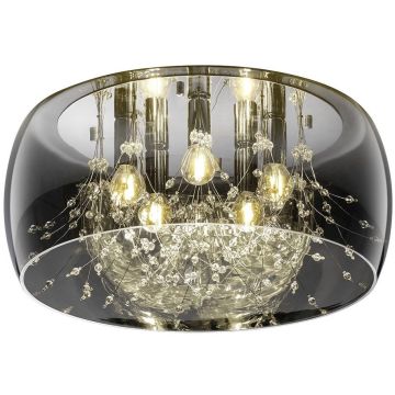 Plafonlámpa CRYSTEL 616700506 5x28w/e14 ip20 a Trio-tól