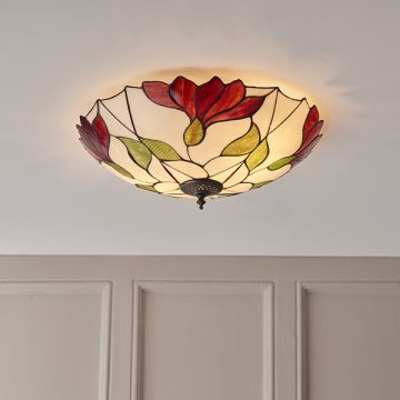 Süllyesztett mennyezeti lámpa BOTANICA 63960 2x60W/E27 IP20 a Endon-tól