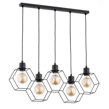 Függőlámpa KOMBI 63175 5x60W/E27 IP20 a Alfa-tól