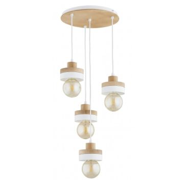 Függőlámpa LARSO 63410 4x15W/E27 4x15W/E27 a Alfa-tól