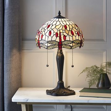 Asztali lámpa DRAGONFLY BEIGE 64086 2x60W/E27 IP20 a Endon-tól