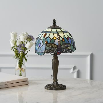 Asztali lámpa DRAGONFLY BLUE 64088 1x40W/E14 IP20 a Endon-tól