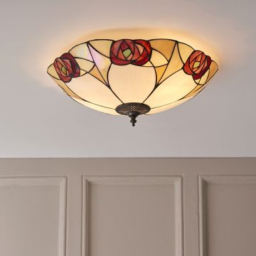 Süllyesztett mennyezeti lámpa INGRAM 64182 2x60W/E27 IP20 a Endon-tól