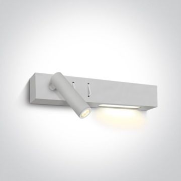 Fali lámpa Reading Spots 65146/W/W 3000K 1x3W|1x6W/LED 480lm IP20 a One Light-tól