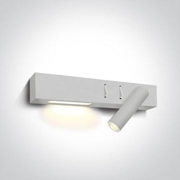 Fali lámpa Reading Spots 65146A/W/W 3000K 1x3W|1x6W/LED 480lm IP20 a One Light-tól