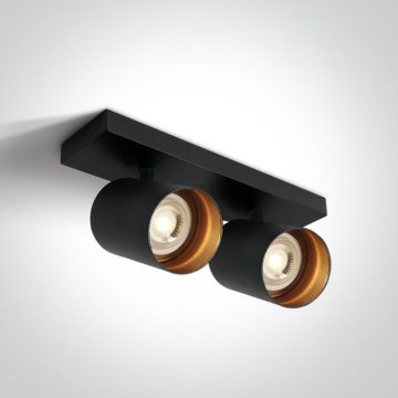 Spotlámpa The Retro 65205N/B 2x10W/GU10 IP20 a One Light-tól