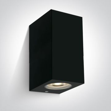 Fali lámpa Outdoor Cube 67142K/B 2x6W/GU10 IP65 a One Light-tól
