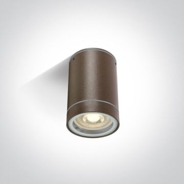 Felületi spotlámpa Outdoor Cylinders 67130C/BR 1x10W/GU10 IP54 a One Light-tól