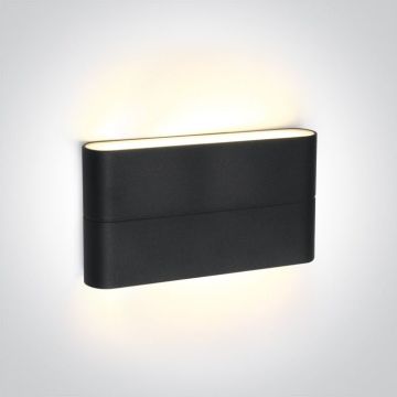 Fali lámpa Outdoor Slim Range Up & down 67376A/AN/W 3000K 2x6W/LED 420lm IP54 a One Light-tól