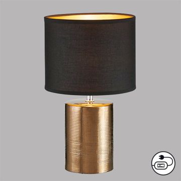 Asztali lámpa Bronz 50657 25W 1x25W/E14 a Fischer&Honsel-tól