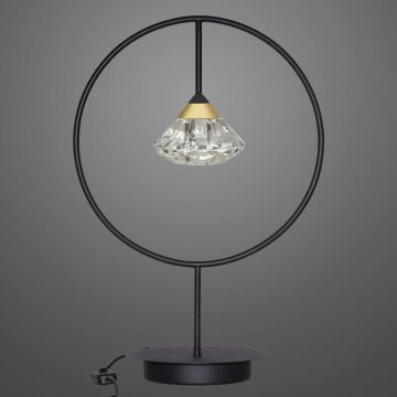 Asztali lámpa Tiffany LA059/T_black 3000K 1x3W/LED 180lm IP20 a Altavola Design-tól