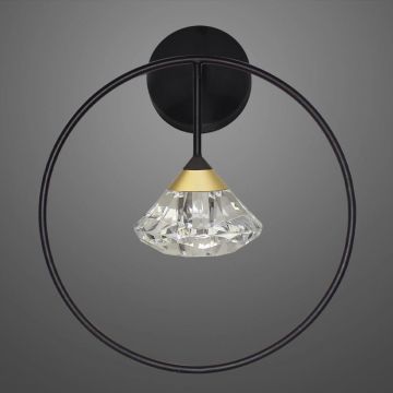 Fali lámpa Tiffany LA059/W_black 3000K 1x1x3W/LED 180lm IP20 a Altavola Design-tól