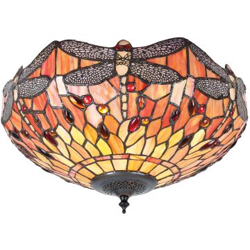 Süllyesztett mennyezeti lámpa DRAGONFLY FLAME 70721 2x60W/E27 IP20 a Endon-tól