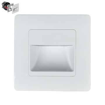 Beépíthető lépcsőházi lámpa STEP LIGHT SINGLE VERSION 70409 LED 1x1W/LED 95lm a Prezent-tól