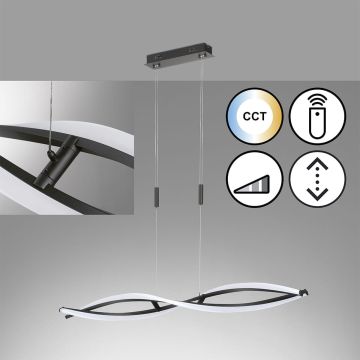 Lepel lámpa Torcido 60978 2700K 27W 1x27W/LED 3200 lm a Fischer&Honsel-tól