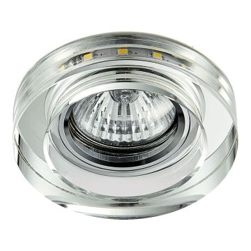 Beépíthető spotlámpa ELEGANT DOUBLE LIGHT 71104 GU10|LED 1x50W/GU10|1x3W/LED 380lm a Prezent-tól