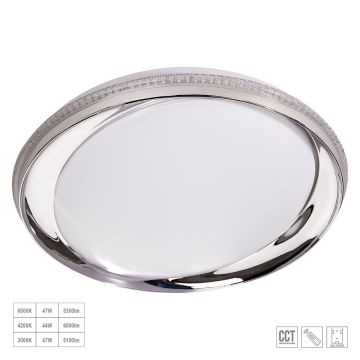 Süllyesztett mennyezeti lámpa VALLI 71335 LED 1x47W/LED 3650lm a Prezent-tól