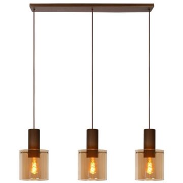 Függőlámpa TOLEDO 74405/03/62 3x40w/e27 ip20 a Lucide-tól