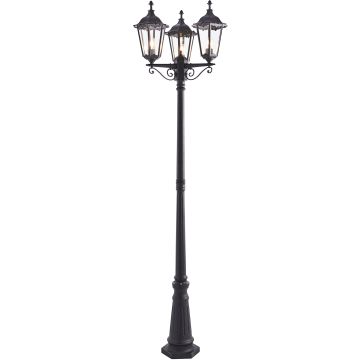 Utcai lámpa BURFORD 76552 3x60W/E27 IP44 a Endon-tól