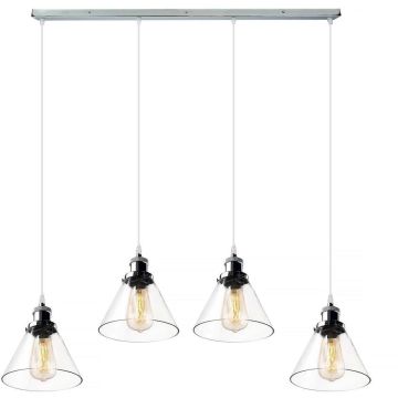 Függőlámpa NEW YORK LOFT LA034/CL4_chrom 4x40W/E27 IP20 a Altavola Design-tól