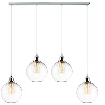 Függőlámpa NEW YORK LOFT LA035/CL4_chrom 4x40W/E27 IP20 a Altavola Design-tól