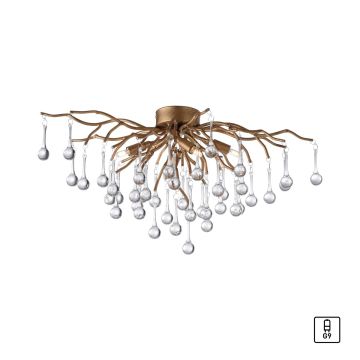 Süllyesztett mennyezeti lámpa ICICLE 8090-11 4x40W/G9 IP20 a Paul Neuhaus-tól