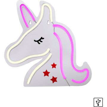 Fali lámpa NEON-UNICORN 85025-70 multikolor 1x8,5W/LED 7lm ip20 a Paul Neuhaus-tól