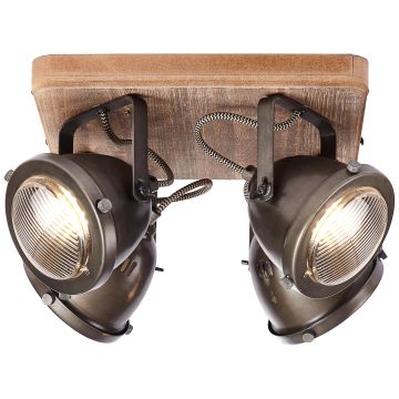 Spotlámpa CARMEN WOOD 72035/84 4x5W/GU10 IP20 a Brilliant-tól