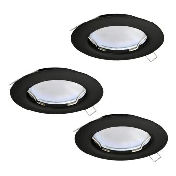 Beépíthető spotlámpa PENETO 900754 3x2.8W/GU10|LED IP20 a Eglo-tól