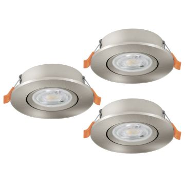 Beépíthető spotlámpa BARRANCO 902268 2700K, 4000K, 6500K 3x4.5W/LED 3X450lm ip20 a Eglo-tól