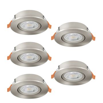Beépíthető spotlámpa BARRANCO 902269 2700K, 4000K, 6500K 5x4.5W/LED 5X450lm ip20 a Eglo-tól