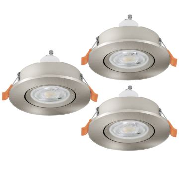 Beépíthető spotlámpa BARRANCO GU10 902259 3x4.5W/GU10 ip20 a Eglo-tól