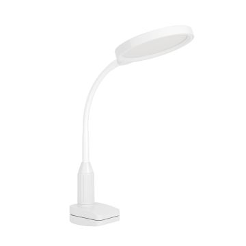 Asztali lámpa klipsszel LAURO 902177 2700K, 4000K, 6500K 1x5.5W/LED 600lm ip20 a Eglo-tól
