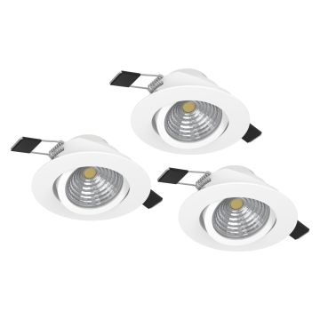Beépíthető spotlámpa SALICETO 900745 2700K 3x6W/LED 1350lm IP20 a Eglo-tól