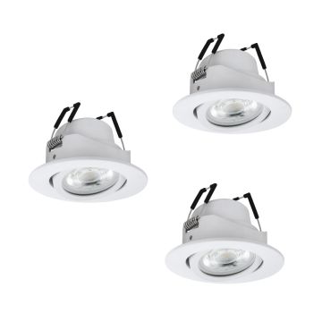 Beépíthető spotlámpa SALICETO-Z 902286 2700-6500K 3x4.9W/LED 3X490lm ip20 a Eglo-tól