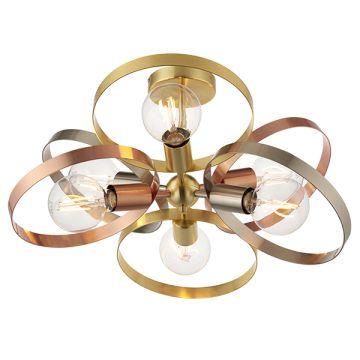 Plafonlámpa HOOP 91935 6x40W/E27 IP20 a Endon-tól