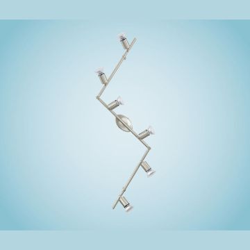 Spotlámpa BUZZ-LED 92599 6x3W/GU10 LED 1200LM a Eglo-tól