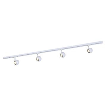 Sínreflektor MARVI 920403-4-WH-SET 4x40W/GU10 IP20 a Italux-tól