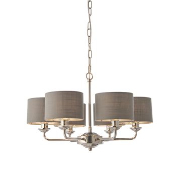 Csillár HIGHCLERE 94381 6x28W/E14 IP20 a Endon-tól