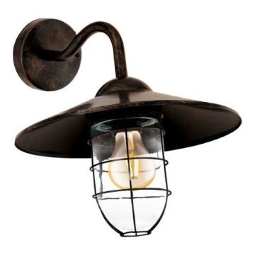 Fali lámpa MELGOA 94863 1x60W/E27 IP44 a Eglo-tól
