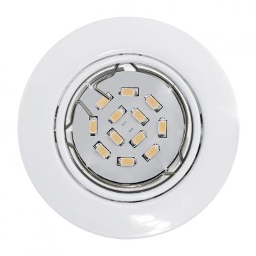 Beépíthető spotlámpa PENETO 94406 1x5W/GU10 400LM a Eglo-tól