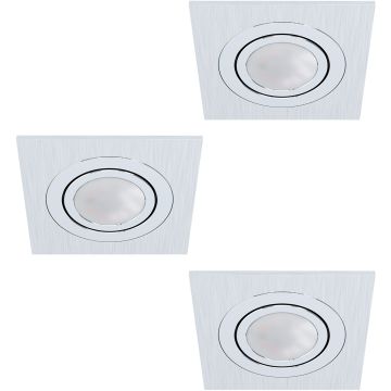 Beépíthető spotlámpa AREITIO 98637 3X5W/GU10 IP20 a Eglo-tól