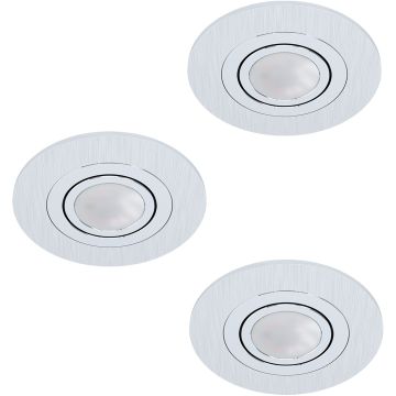 Beépíthető spotlámpa AREITIO 98639 3X5W/GU10 IP20 a Eglo-tól