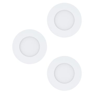Beépíthető spotlámpa FUEVA 1 98633 3000K 3x2,8W/LED 1050lm IP20|IP44 a Eglo-tól