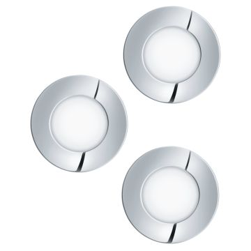 Beépíthető spotlámpa FUEVA 1 98635 3000K 3x2,8W/LED 1050lm IP20|IP44 a Eglo-tól
