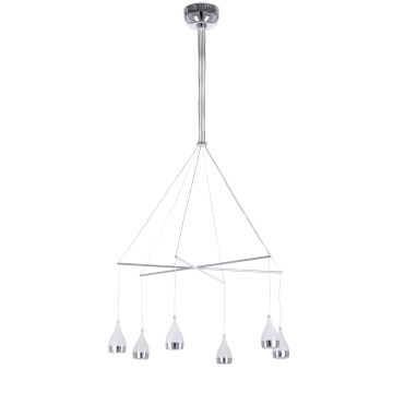 Függőlámpa TELESTO AD16024-6A CH 6x5W/LED IP20 a Italux-tól